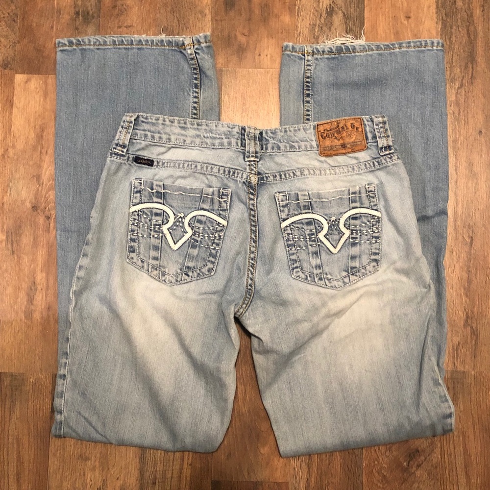 Cowgirl Up Boot Cut Jeans - Picture 2 of 7